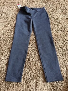 NWT DKNY Women's Straight Leg Pants in Charcoal